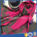 Fashion warm latest print shawl jacquard print cashmere shawl wraps scarves